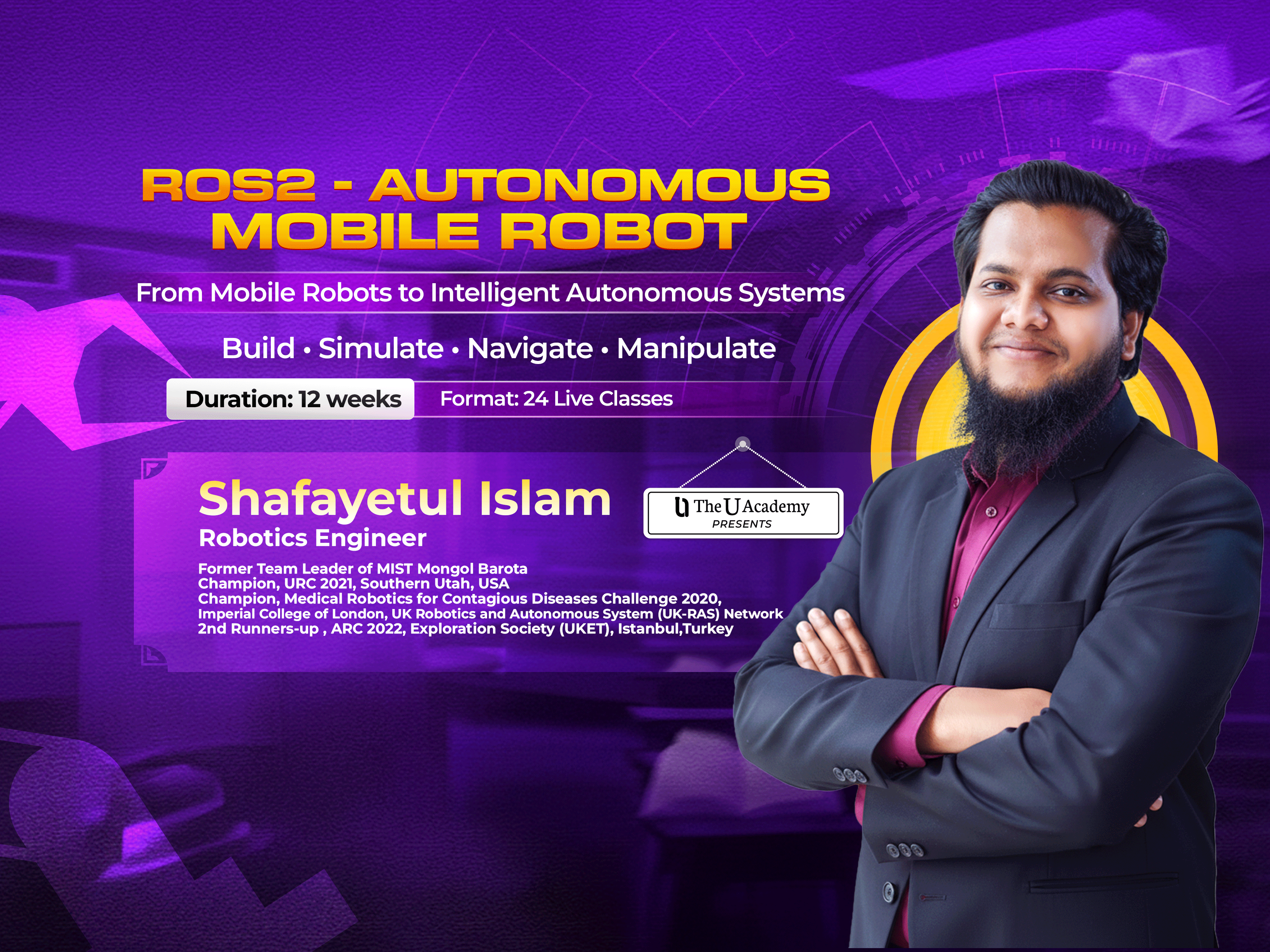 ROS2-Autonomous Mobile Robot